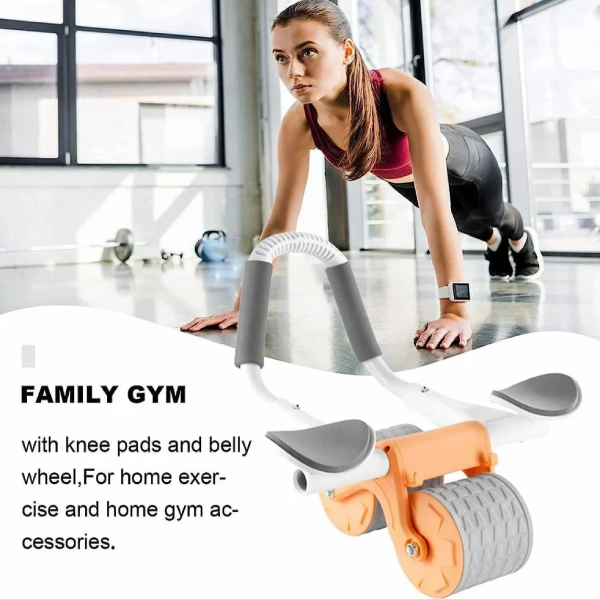 2-in-1 Abs Roller Wheel for Workouts